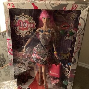 10 year anniversary TokiDoki 2014  Black Label Barbie